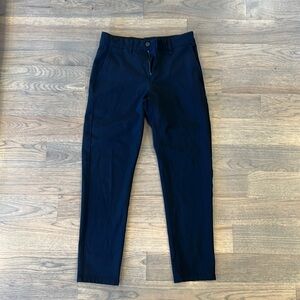 Zara men’s pants size 29 (small) stretch black 28” in-stem